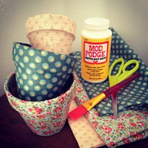 Plant pot decoration